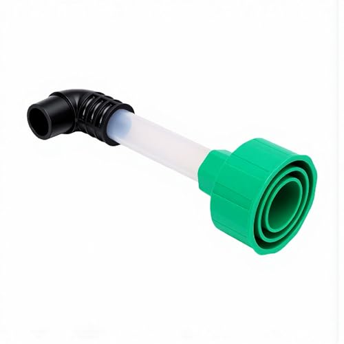 YUYTE Desatascador Universal de Línea de Drenaje de Aire Acondicionado con Diseño de Tubo Transparente para Limpiar Tuberías de Drenaje de Condensado HVAC (verde negro)