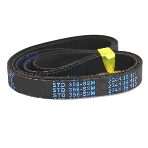 Courroie de distribution S2M robuste en caoutchouc synchrone STD 388mm durable