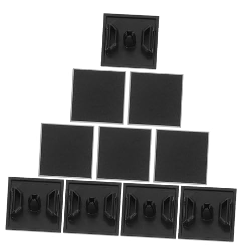 10pcs Black Aluminum Alloy Profile End Cap for 3d Printer