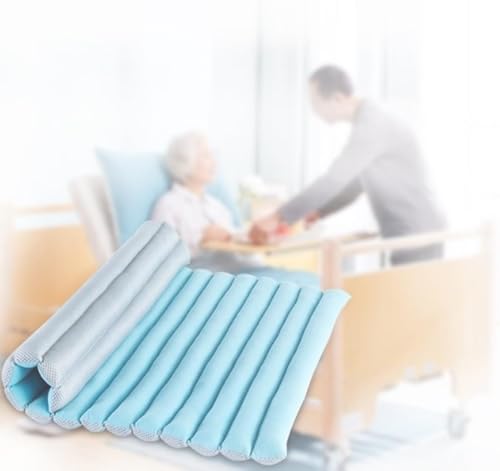 Colchón De Presión Alterna, Cojín para Escaras, Colchón Antiescaras para Personas Mayores, Colchón Antiescaras Care, Colchón Antiúlceras para Personas con Discapacidad Encamadas., A, 60×70cm