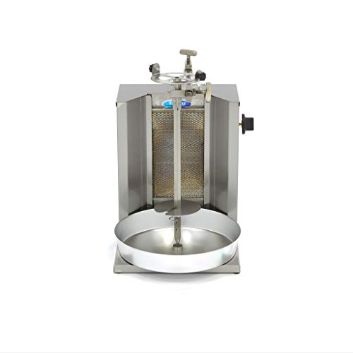 Maxima Döner Kebab / Gyros / Shawarma Grill - 1 Brenner - Gas - 10 kg - manuelle Drehung - 3320 Watt – Bild 3