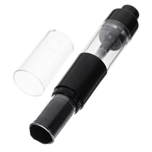 DECOMELODY Refillable Powder Brush with Bottle Versatile Blush Makeup Brush for Easy Application Travel Friendly Design for Nail Cosmetic Use Comfortable Grip