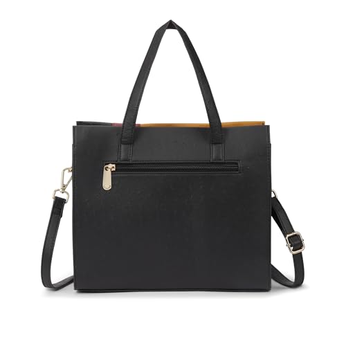 Image of Caprese Birdy Medium Satchel Bag for Women with Multiple Compartments, Adjustable & Detachable Strap | Versatile Shoulder, Crossbody & Handheld Bag for Work, Travel, and Everyday Use