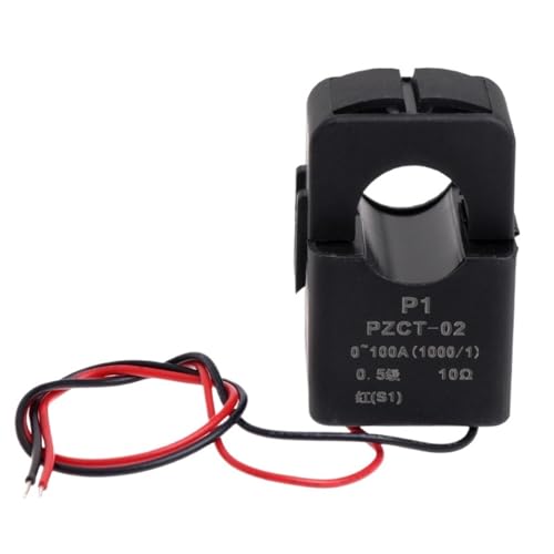 Sensor PZCT-02 corriente 100A y transformador para medidor de energía eléctrica