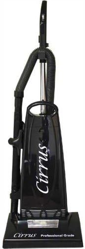Cirrus CR69A Performance Bagged Upright Vacuum Cleaner | 24' Power Cord, Telescopic Wand, 14" Metal Brushroll, and Automatic Height Adjustment | Electrostatic Filtration with HEPA Type Bag