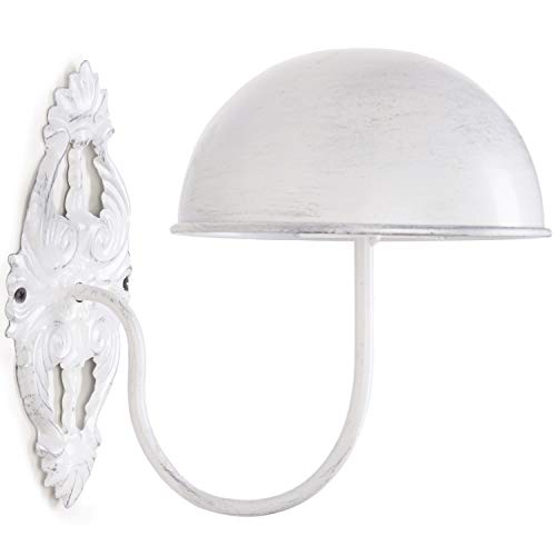 Mygift Vintage Black Metal Wall Mounted Hat Holder Rack For Wig, Cap, Fedora, Helmets, Set Of 2 #TOP4