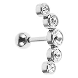 Healeved Pendientes de Acero Inoxidable para Mujeres Diseño Minimalista y Semental, Uso Diario y Fiestas, Material Duradero y Ligero, Incluyen Brillantes