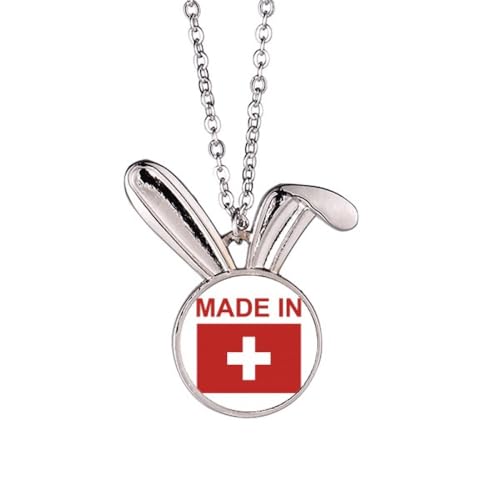 Collier lapin Suisse Country Love le cadeau d'anniversaire parfait