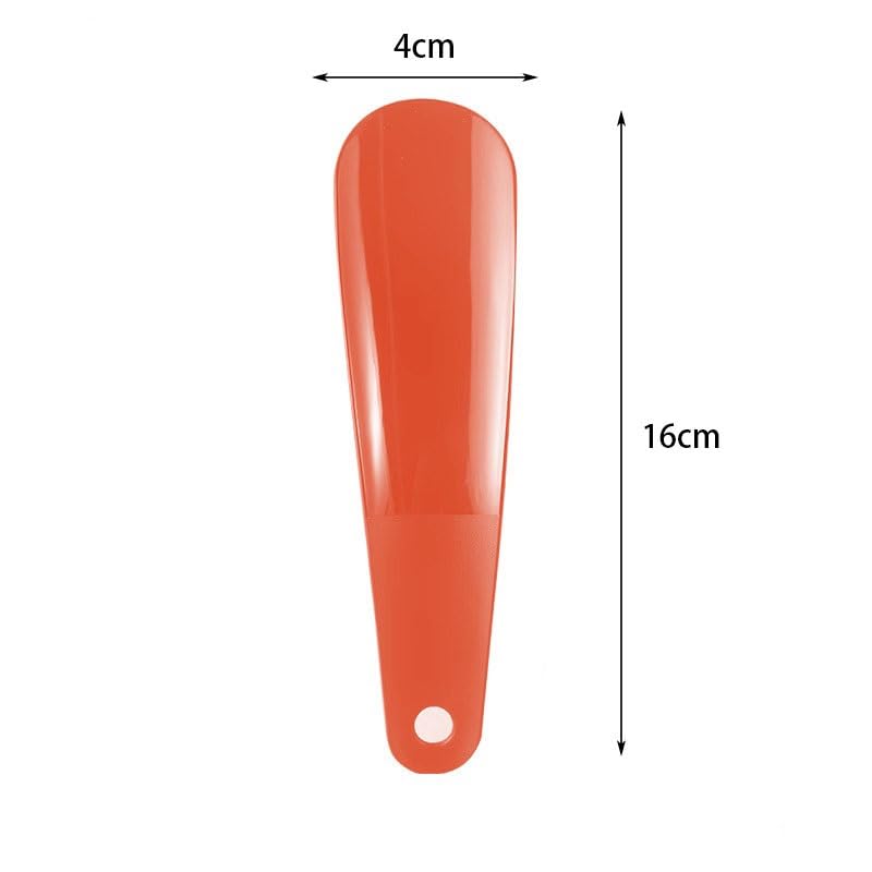 Calzadores Calzador Calzador de plástico Calzador que se puede colgar Dispositivo para llevar zapatos en casa Dispositivo para llevar zapatos de forma perezosa Calzador Calzador de viaje (A)