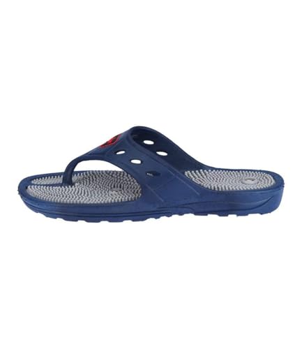 Image of Acupressure slippers for foot massage with magnetic Unisex-Adult (9, Blue)