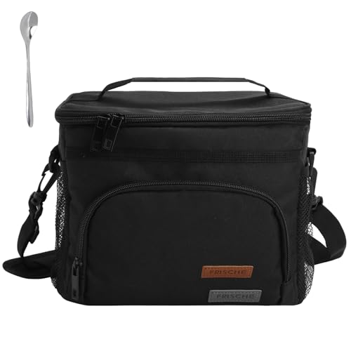 Kühltasche Klein 9L, Thermotasche für Essen,Mini Lunchtasche Kühltasche Faltbar,Lunchtasche Herren,Lunchtasche Damen,Arb...