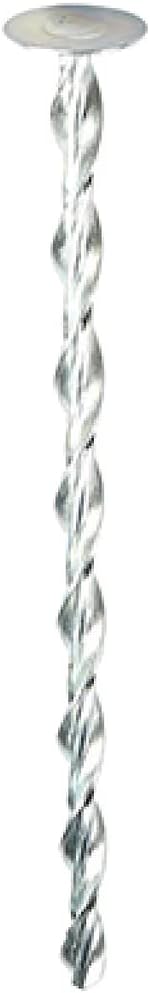 TIMCO 269991 Helical Flat Roof Fixing Silver-8.0 X 135