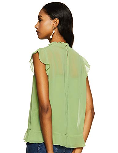 Image of VERO MODA Women's Solid Regular Fit Shirt