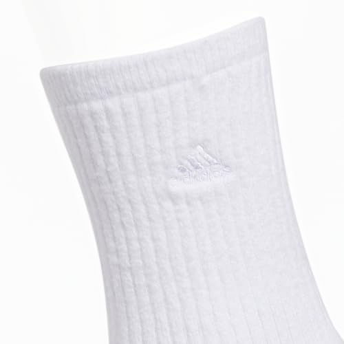 adidas Women's Super Soft Cushioned Comfort Cozy Crew Socks (3-Pair)3