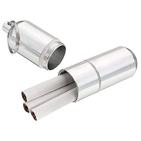 IRYNA Mini Silver Cigarette Case Cover