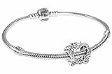 PANDORA Abalorio para Mujer Plata de Ley 925 39826-18 18 cm