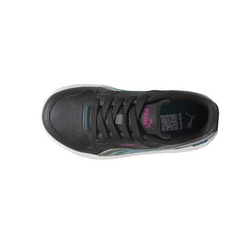 PUMA Kids Girls Carina Street Bouncy Sky Metallic Platform Sneakers Shoes Casual - Black - Size 12.5 M4