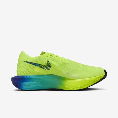 Nike Nike Vaporfly 3 Men's Road Racing Shoes (DV4129-700, Volt/Scream Green/Barely Volt/Black) Size 14