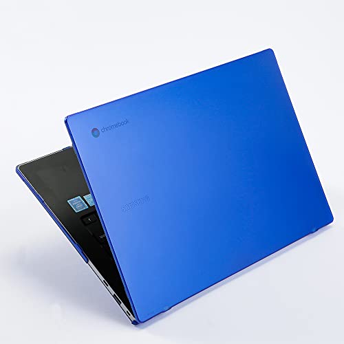 Funda mCover azul para ordenador portátil Samsung Galaxy Chromebook Go de 14 pulgadas 2021 y 2022