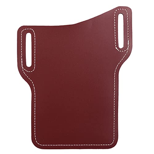 Funda para teléfono móvil para hombre, bolsa de cintura para cinturón, funda de cuero, cartera para teléfono, bolsa de viaje para correr