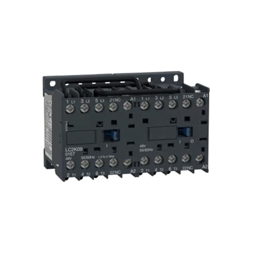Contacteur inverseur triphasé LC2K0901E7 440 V 9 A bobine 48 V AC