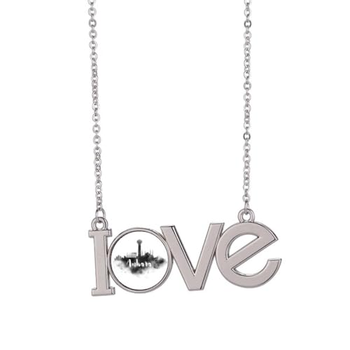 Bijoux Ankara Turquie le pendentif gravé d'amour à offrir en souvenir