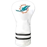 Team Golf NFL Miami Dolphins - Cubierta para cabeza de palo de golf, diseño retro y excelente calidad