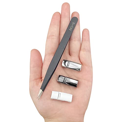 6 Paia di Metallo No-Tie Lacci Fibbia Clip di