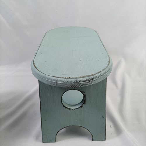 Présentoir en bois bleu de qualité supérieure pour pots de fleurs - 6