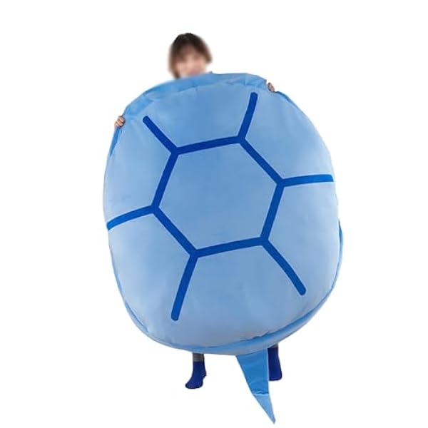 Volwassen Draagbaar Schildpadkussen Reuze Draagbaar Schildpadkussen Groot Schildpadkussen Blauw Roze