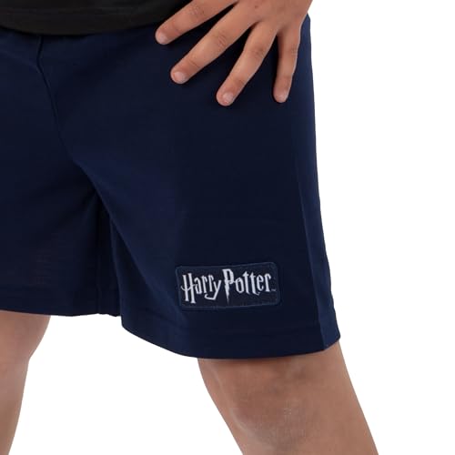 Harry Potter Pajamas, Short Sleeve Boys Pajamas, Hogwarts Pjs, Boys Pjs For Summer4