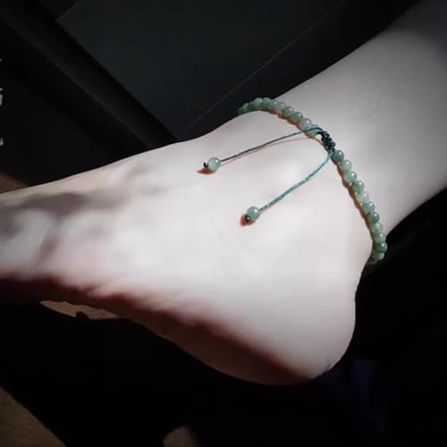 Bracelet en jade vert véritable feng shui : un héritage de sérénité - 4