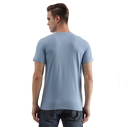 Image of Lee Men's Graphic Print Crew Neck Slim Fit T-Shirt