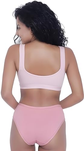 Image of Cotton Jumbo Size High Waist Hipsters Panties Set | Big Size Comfortable Soft Daily Use Panties for Womens Pack of 6 Multicolor