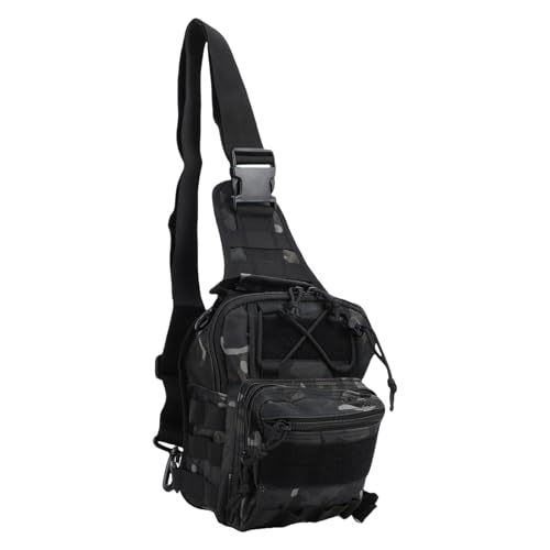 Bolsa de pesca de nailon de 20L ajustable para exteriores y camping 3