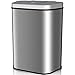 Amagabeli Sensore Automatico Cestino - 70L Riciclatore Cucina Acciaio Inossidabile - Sensore di Movimento Automatico a Infrarossi Senza Contatto Cestino Cucina per Home Office Domestico DA146