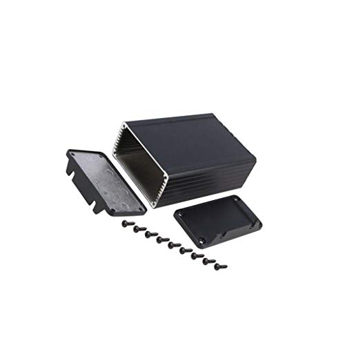 Boîtier de blindage anti-interférence Hammond 1457K1202EBK alu