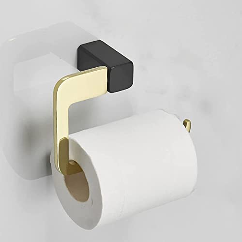 Nowoczesny zestaw akcesoriów łazienkowych ze stopu cynku, uchwyt na papier toaletowy, pierścień na ręczniki i haczyk na szlafrok, stylowe akcesoria ze śrubami do łatwego montażu