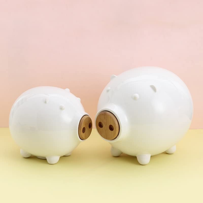 豚の貯金箱（陶器製）｜有限会社太郎と花子 陶磁器貯金箱豚