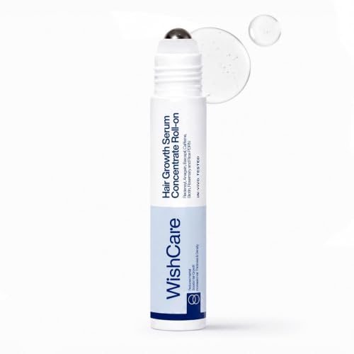 Image of WishCare Hair Growth Serum Roll On For Scalp | 94% Saw New Hair Growth | Redensyl & Rosemary Oil | 100% Saw Hairfall Reduction | In-Vivo Tested | For Men & Women | 30ml