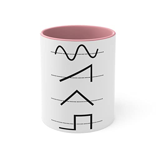 Taza de café de 325 ml, colores humorísticos DJ mezclando Techno Music Lover Beatmaking entusiasta...