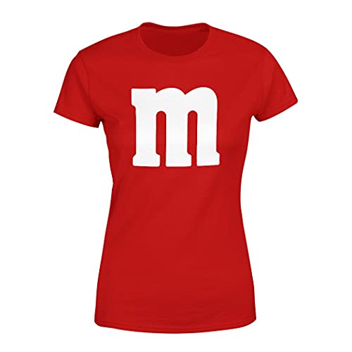 Letter M Halloween Costumes T-Shirt | Funny Cool Graphic tee idea | for Women