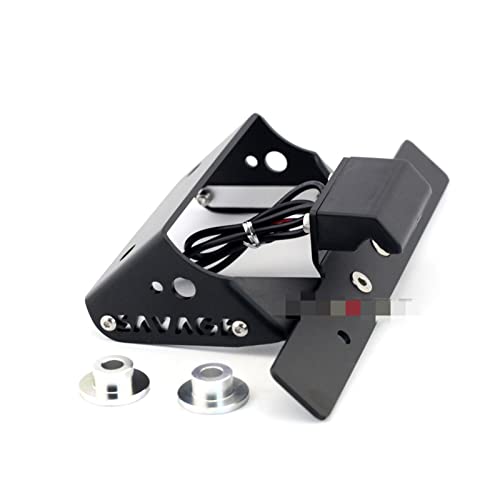 Support de plaque d'immatriculation épuré pour Bajaj Pulsar 180