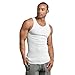 Knocker Men's 3 pc Tank Top Undershirts A-Shirt (XL, 3 White)