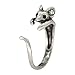 Imagen de F Fityle Moda anillo abierto en forma de rata Accesorios de desgaste ajustables Anillos para nudillos Regalo creativo