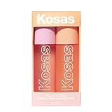 Kosas Mini Plump + Juicy Double Cleansing System — Botanical Oil Cleanser + Gel Cleanser Set, Soap & Sulfate Free, Hydrating Makeup Remover for All Skin Types​