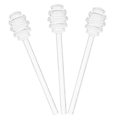 LABRIMP 3 Piezas Varillas de Vidrio para Miel Utensilios para Miel y Herramientas Prácticas para Cocinas