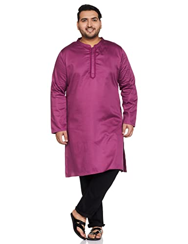 Image of Amazon Brand - Symbol Men's Cotton Regular Fit Long Kurta