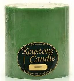 Pack of 1, Poured 6" x 6" Pillar Candles Bayberry for Weddings, Home & Event Decoration, Relaxation, Made in US