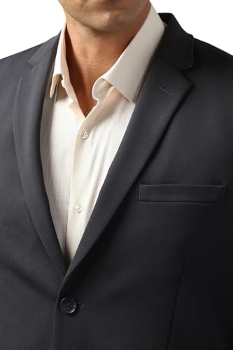 Image of Peter England Men's Neo Slim Knit Textured Blazer